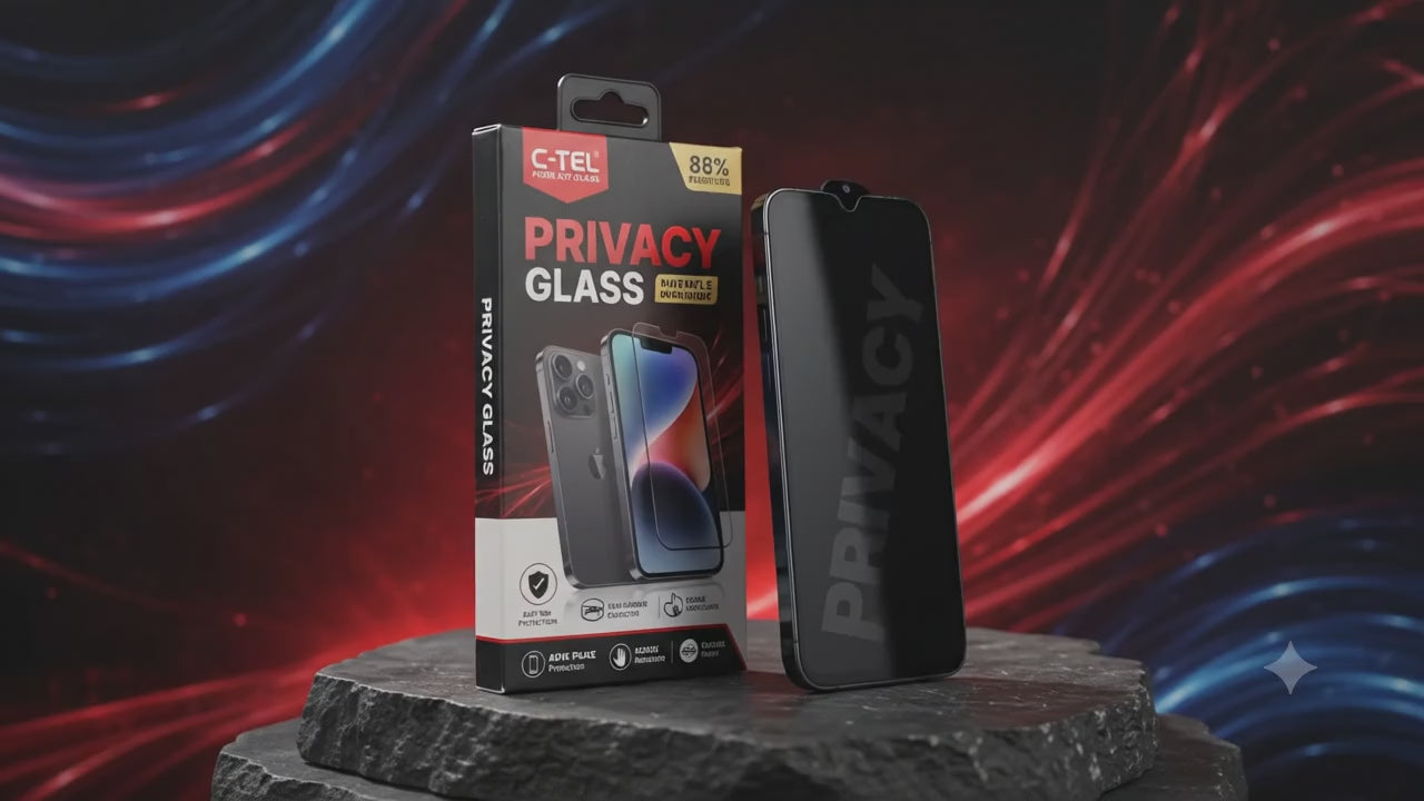 Privacy Tempered Glass Screen Protector