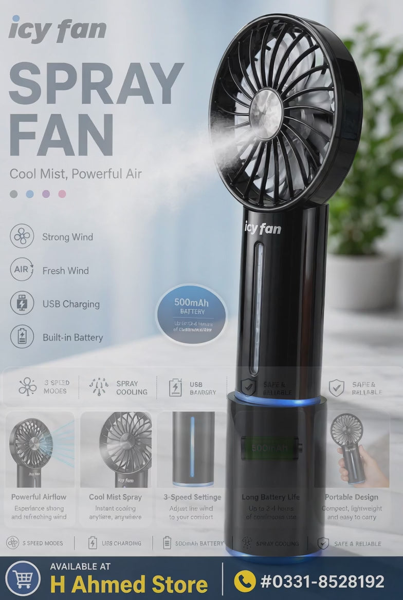Handheld Spray Fan