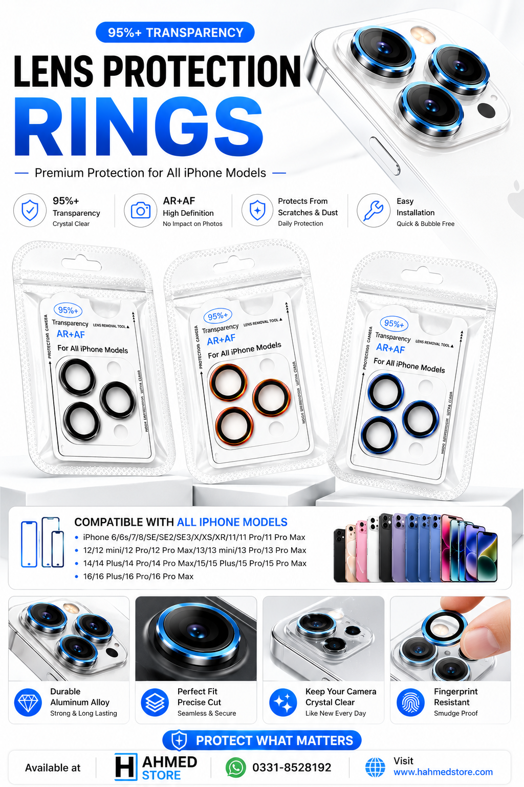 iPhone Lens Protection Rings