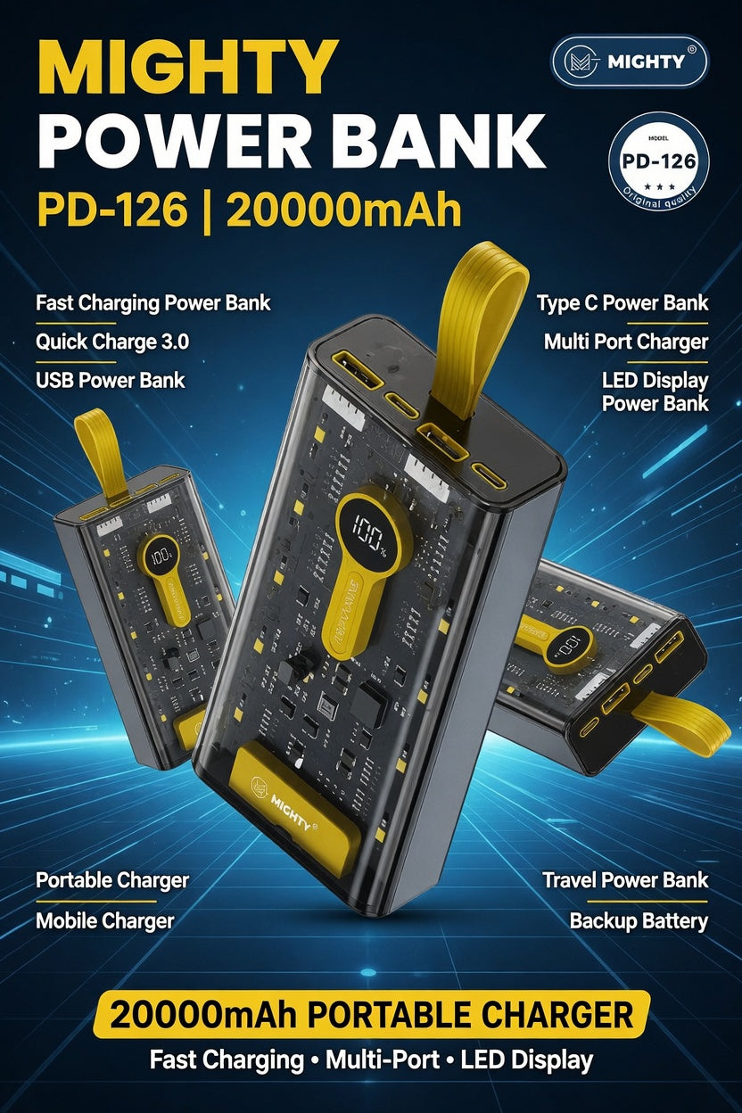 MIGHTY PD-126 20000mAh Power Bank