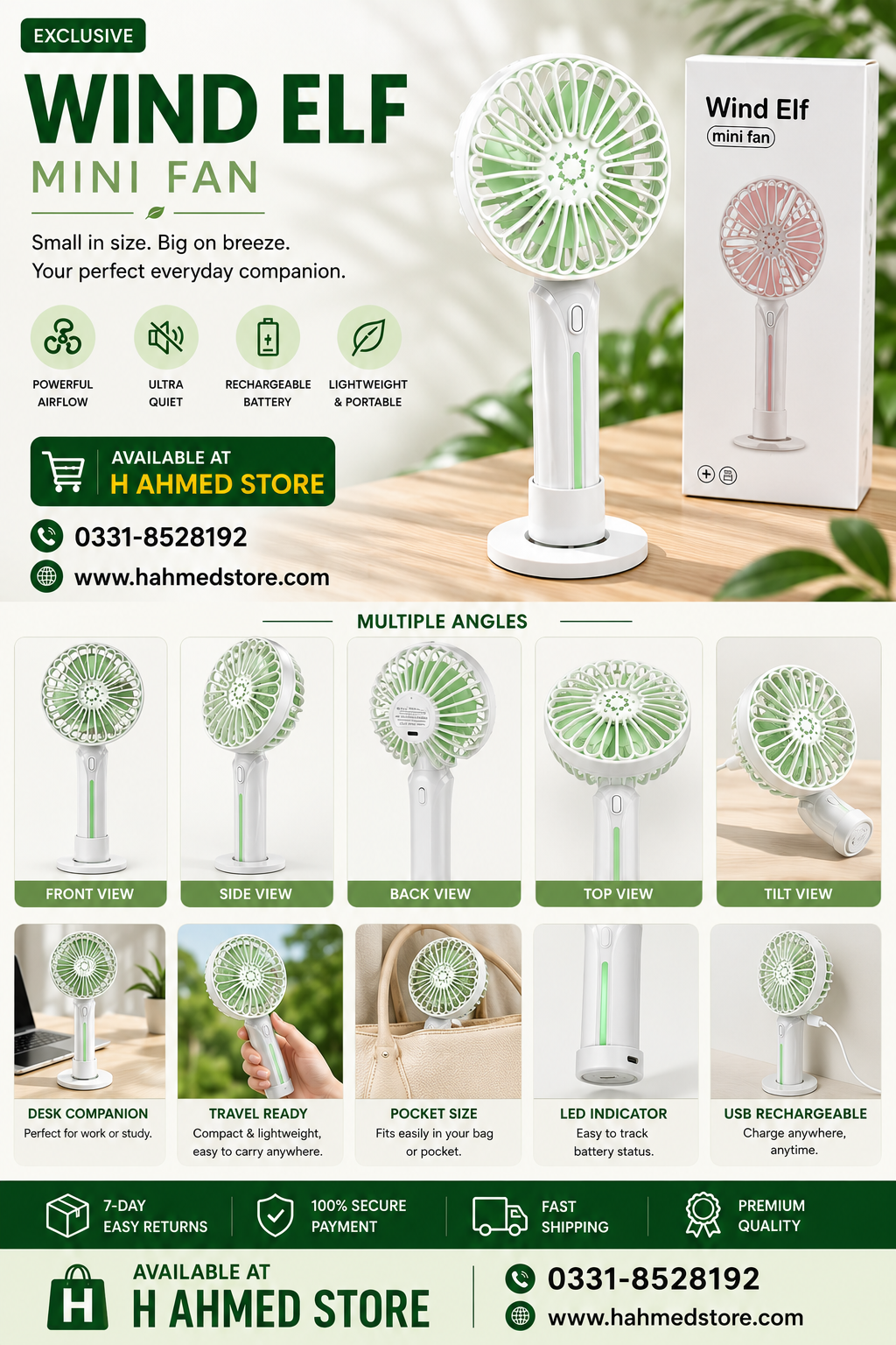 Wind Elf Mini Fan