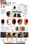 i20 Ultra 2 Max Suit Smart Watch 10-in-1 Combo