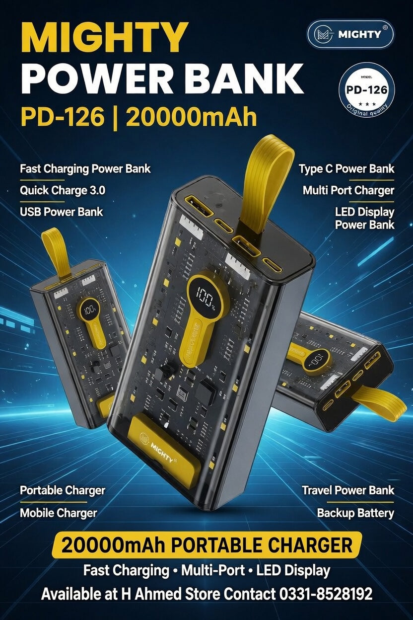 MIGHTY PD-126 20000mAh Power Bank
