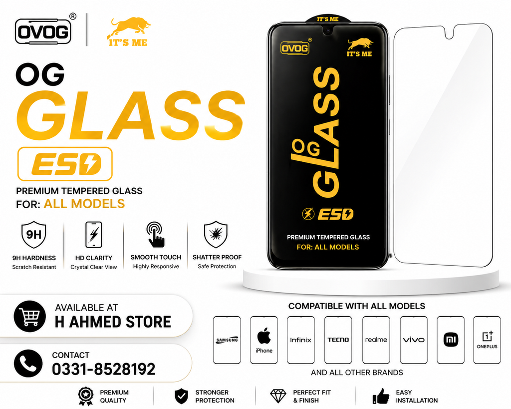 OG Glass ES0 Premium Tempered Glass