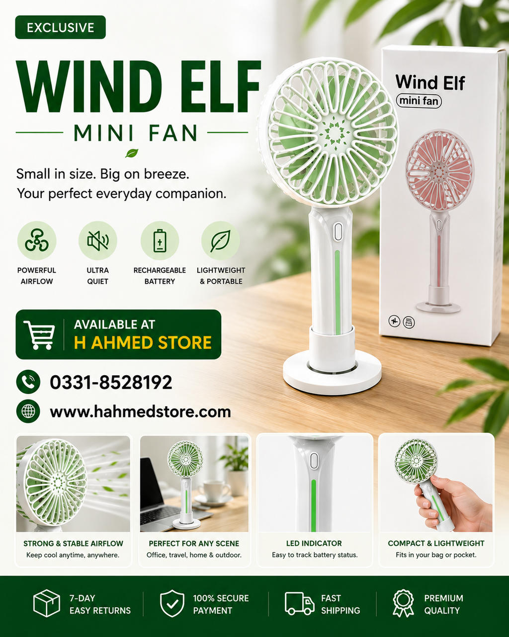 Wind Elf Mini Fan