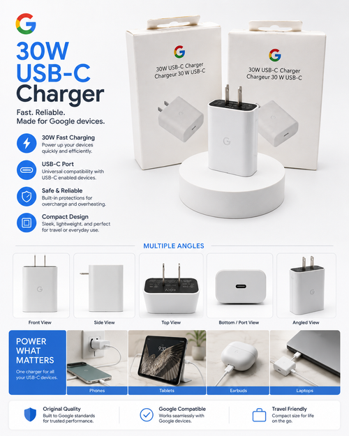 Google 30W USB-C Fast Charger