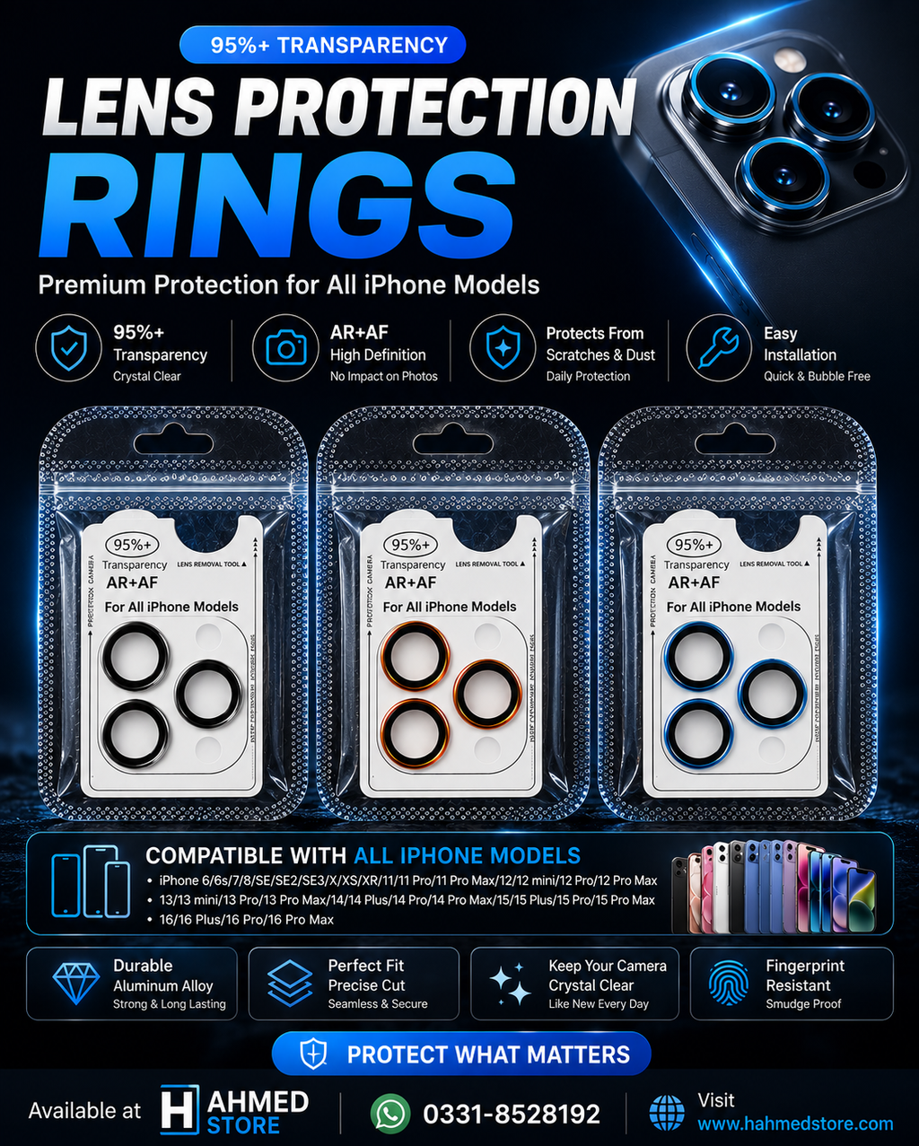 iPhone Lens Protection Rings