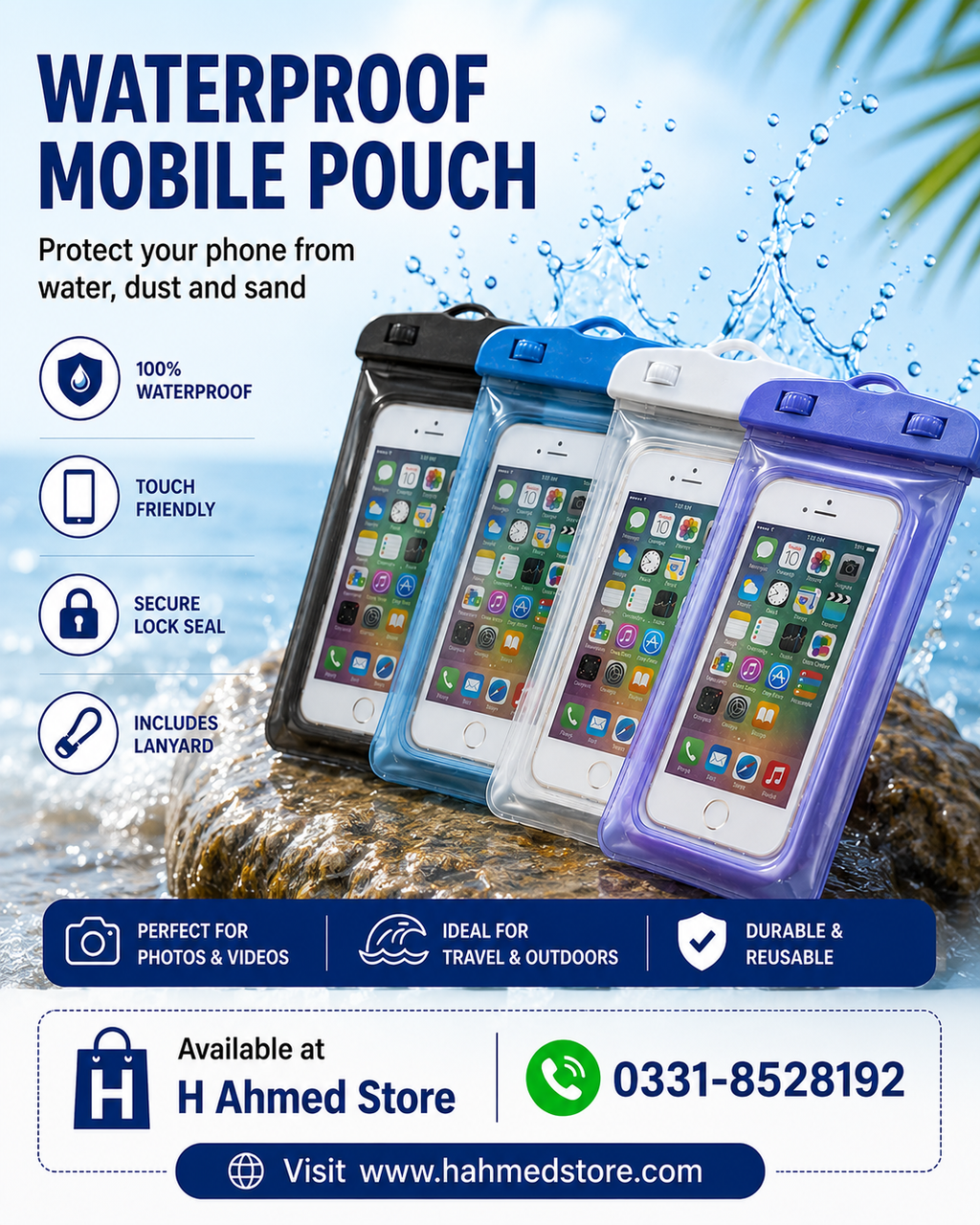 Waterproof Mobile Pouch Universal Mobile Cover