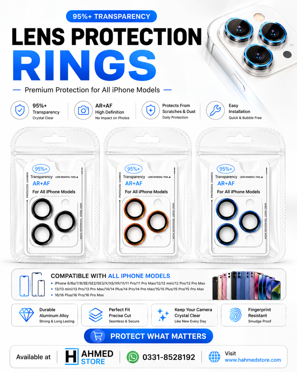 iPhone Lens Protection Rings