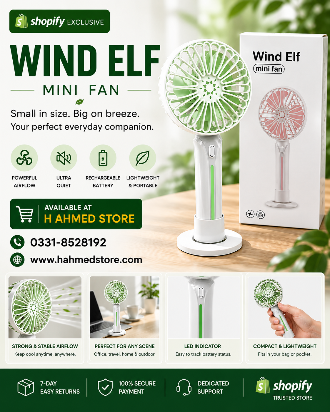 Wind Elf Mini Fan