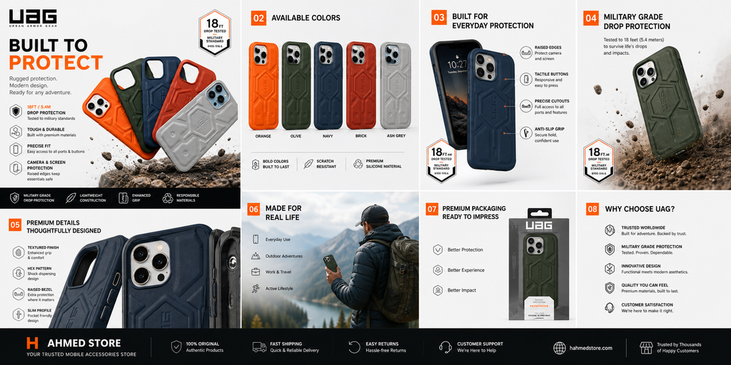 UAG Rugged Shockproof Mobile Case