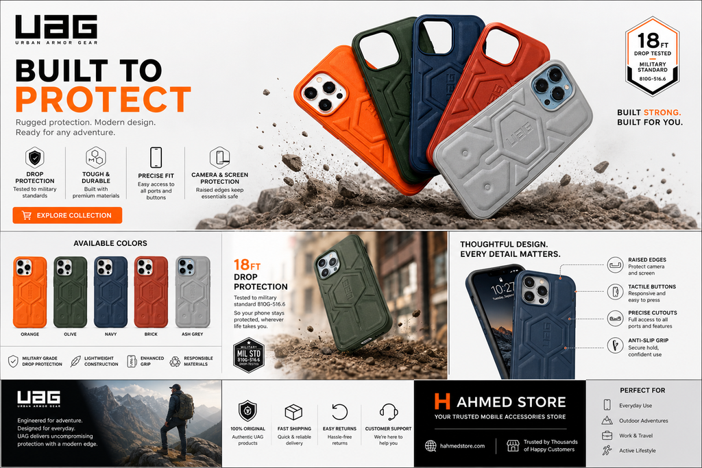 UAG Rugged Shockproof Mobile Case
