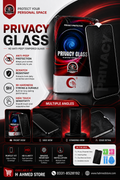 Privacy Tempered Glass Screen Protector